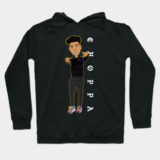 NLE Choppa Hoodie by jhalfacrelange